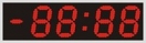 Табло «электронные часы» Alpha sign 270/4