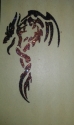 Glitter tattoo