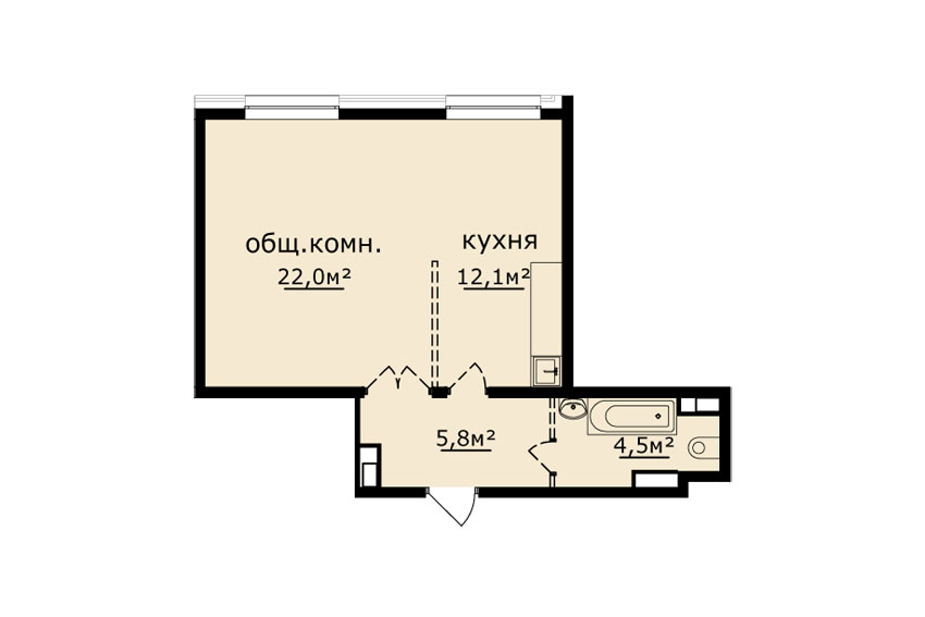 Купить Студию Левый Берег